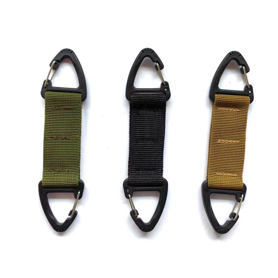 Carabiner Hook Hiking Webbing Buckle Belt Clip