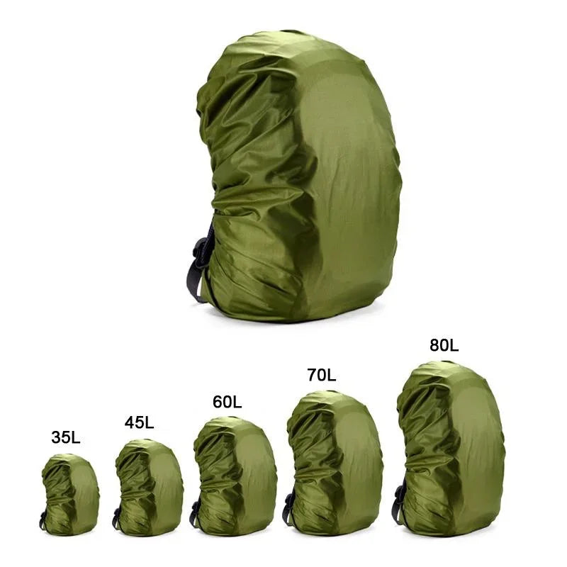 Large Camping Hiking Mountaineering Backpack Rain Cap Cover