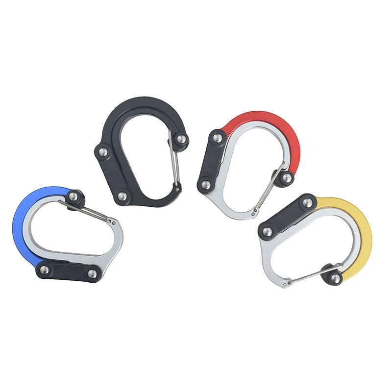 Multifunctional Hybrid Gear Clip Carabiner