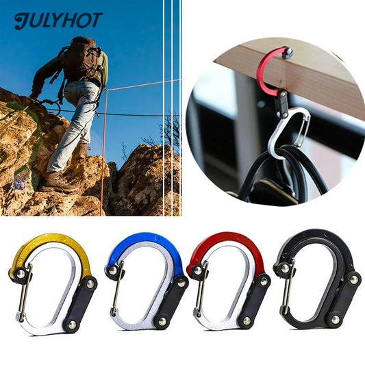 Multifunctional Hybrid Gear Clip Carabiner