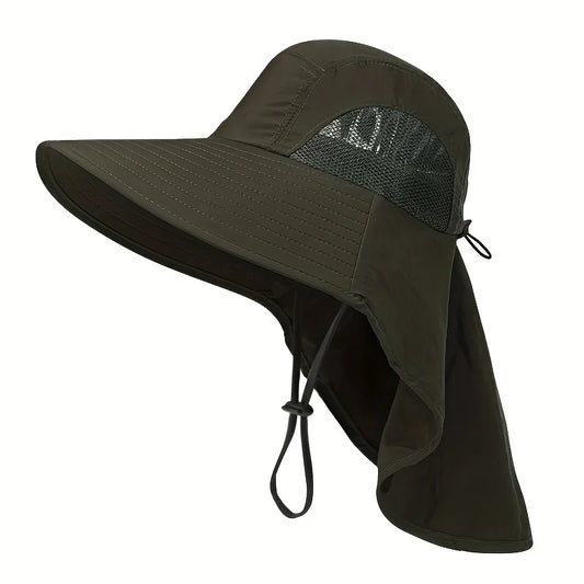 Breathable Adjustable Wide-Brimmed Sun Hat