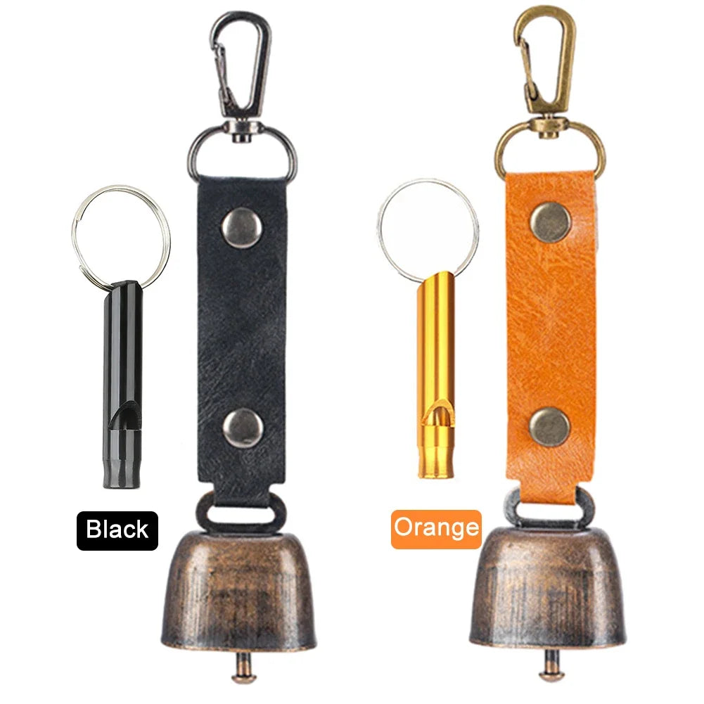 Magnetic Bear Bell with Whistle Set