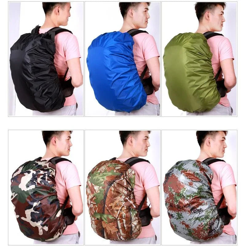 Large Camping Hiking Mountaineering Backpack Rain Cap Cover